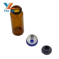 Flacon en verre transparent 2ml 3ml 5ml 10ml 15ml avec bouchon - Vente en gros de flacons d'échantillons d'huiles essentielles pour laboratoire