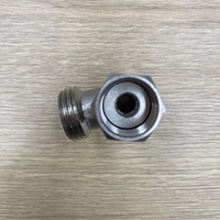 PINEBAY Offre spéciale Adaptateur de valve en T haute pression d'eau WC Raccords de tuyauterie pour toilettes Connecteur d'eau pour pulvérisateur de bidet en laiton