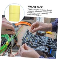 Cinta Aislante Eléctrica de Mylar, Cinta de Película de Poliéster, Adhesivo Acrílico de Alta Temperatura, Bobinado de Motores y Transformadores, Venta al por Mayor