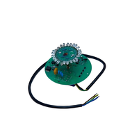 Panneau lumineux couleur pour machine de jeu 12V RGB, bouton de jeu de basket, roue à vent LED décorative en acrylique, maille plastique