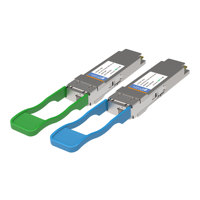 Transceptor de Fibra Óptica BiDi QSFP28 de 100G, Simplex, 1270/1330nm, 10km/20km, Módulo Óptico Bidireccional Simple