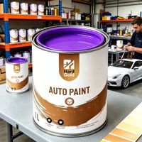 Peinture acrylique automobile 1K, revêtement liquide en spray, haute brillance, pour bateaux et voitures, revêtement plastique, couleurs au choix, 4L*4