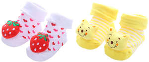 Chaussettes-chaussures en coton tricoté 3D pour bébé, antidérapantes, respirantes, 0-3 mois, nouveau-né, tout-petit, vente en gros - Product Image 3