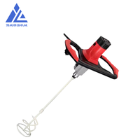 Malaxeur à béton électrique portable de 1600 W, malaxeur à ciment, à plâtre, à mortier, à peinture, malaxeur à pagaie, perceuse professionnelle