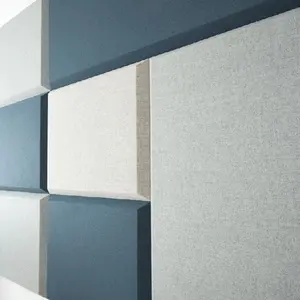 유리 섬유 방음 절연 음향 벽 패널