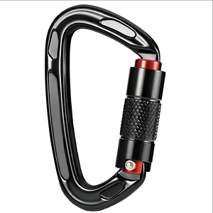 HengLong 25KN otomatik kilit tırmanma karabina klip büküm kilit ve kaya tırmanma için ağır karabina - Product Image 1