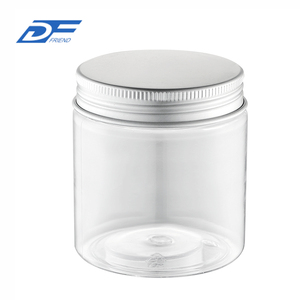 Gros 100 ml Cosmétique En Plastique Transparent Cogne Avec Le Couvercle, pot en plastique - Product Image 5