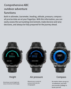 Montre connectée la plus vendue au monde, 4 Go de mémoire, écran AMOLED de 1,43 pouce, appels Bluetooth, surveillance de la fréquence cardiaque et du sommeil, cartes hors ligne - Product Image 4