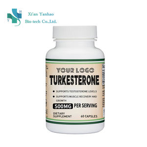 อาหารเสริมสร้างกล้ามเนื้อแบรนด์ส่วนตัว เทอร์คีสเตอโรน 500 มก. แบบแคปซูล - Product Image 3