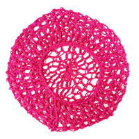 Filet à cheveux en maille crochetée en rayonne, bonnet snood, filet à cheveux, couvre-chef, ornement pour dormir la nuit, accessoires pour cheveux, cadeau promotionnel