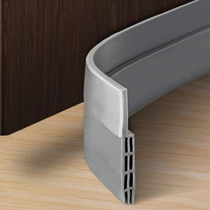 אטם דלת מסיליקון PET לא נקבובי, ידידותי לסביבה, לקידום מכירות, חוסם רוח, חרקים ומזג אוויר, ניתן לחיתוך בהתאמה אישית - Product Image 2