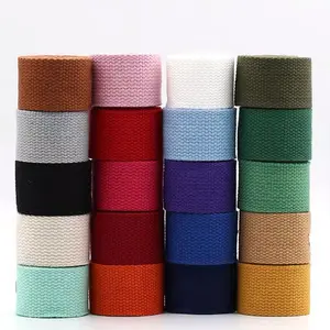 Factory wholesale 1.2 inch bag cotton strap