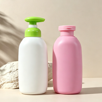 Vente flash - Flacons en plastique rose de 250 ml avec pompe à pression - Nettoyant visage - Lotion pour bébé - Crème pour le visage - Sérum pour la peau - Modèle 209