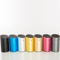 Diffuseur d'arômes intelligent sans fil rechargeable par USB, argenté, écologique, universel, sans eau, pour voiture et maison, à huiles essentielles