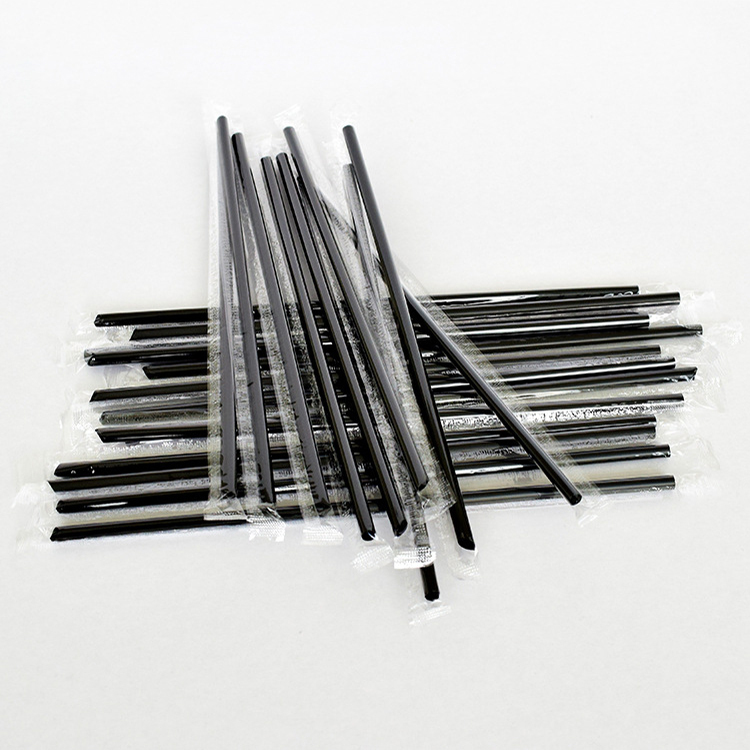 PP Transparent 6x170mm Diameter Straws Disposable