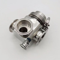 Vanne rotative à cinq voies incluant des accessoires pour machine de remplissage de cylindres, vanne rotative pour machine de distribution de pâte et de liquide à double usage