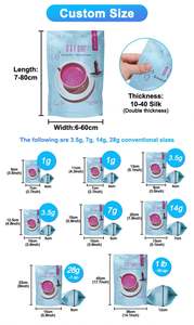 Custom Eco Mini Trial Pack Cosmético Embalaje Boquilla Bolsa - Product Image 6