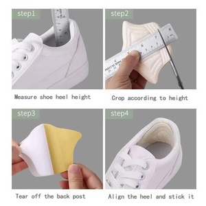 1 cặp miếng đệm giày chống mài mòn gót chân miếng vá unisex đệm miếng đệm chăm sóc bàn chân bảo vệ dính trở lại Nhãn dán giày chèn đế - Product Image 6