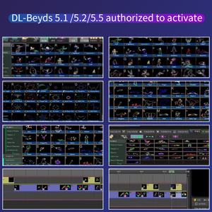 AICPOSE Nouvel équipement de scène, logiciel Fb4, contrôleur DMX, RGBW, Quick Show Fb4, console ILDA - Product Image 6