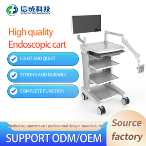 Geavanceerde Ent Instrument Nood Endoscopie Trolley Kar Industriële Medische Kar Fabrikant Werkstation Voor Ziekenhuisgebruik - Product Image 2