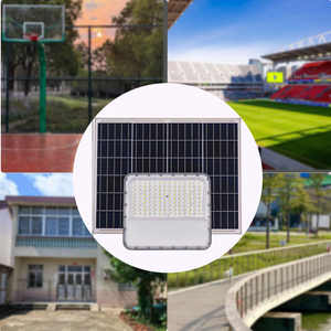 Ip68 luce solare di inondazione all'aperto impermeabile telecomando 500W SMD Led solare lampada da giardino ad alta potenza ad alta quantità di luce Pitch - Product Image 2