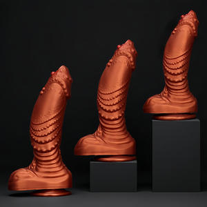 Nouveau Dildo en Silicone Souple de Forme Originale - Jouet Sexuel Réaliste de Grande Taille, Étanche et Écologique pour l'<span class=keywords><strong>Anus</strong></span> - Product Image 5