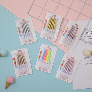 Candeline a Spirale per Compleanno - Decorazioni Colorate Assortite per Torte di Compleanno e Natale - Product Image 5