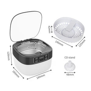 Skymen เครื่องทำความสะอาดอัลตราโซนิคไฟฟ้าดิจิตอล depas เครื่องทำความสะอาดนาฬิกาอัลตราโซนิคสำหรับใช้ในครัวเรือนช่างประปาชิ้นส่วนรถยนต์ - Product Image 5