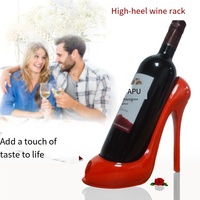 Kreatives Hochhackiger-Schuh-Weinregal, Wohnzimmer-Esstisch-Dekoration, Geschenk für Freundinnen, Hochzeitsgeschenke