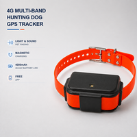 Traceur GPS pour chien, traceur GPS pour la chasse, alarme sonore puissante, flash LED, localisation d'animaux domestiques, charge magnétique, autonomie ultra longue