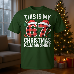 Questa è la mia maglietta natalizia da pigiama per il 67° Natale - Product Image 2