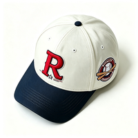 Casquette de baseball personnalisée avec broderie, logo RIVALEX, casquette structurée unisexe, visière incurvée, pour le sport, les activités de plein air et le quotidien, 100% coton.