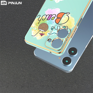 Coque arrière de téléphone 6D de luxe en TPU à impression de couleurs personnalisées pour <span class=keywords><strong>Realme</strong></span> 10 10s <span class=keywords><strong>Pro</strong></span> GT3 <span class=keywords><strong>GT</strong></span> <span class=keywords><strong>3</strong></span> 2 <span class=keywords><strong>Neo</strong></span> 5 C30s C33 - Product Image 2