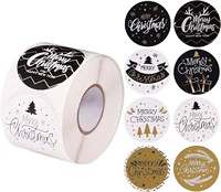Étiquettes personnalisées YSB en PVC imperméable autocollantes pour emballages cadeaux, événements festifs, cartes de remerciement et scellage de bougies