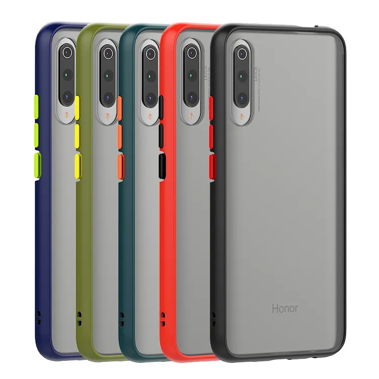 Skin-friendly Feel Touch Colorful TPU Bumper Shockproof Frosted Mobile Cell Phone Case for Huawei Y9 2019 Back Cover