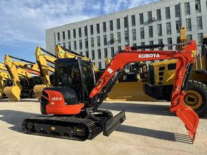 รถขุดตีนตะขาบขนาดเล็กมือสอง Kubota U55‑4 ของแท้จากญี่ปุ่น 5 ตัน ระบบไฮดรอลิก เหมาะสำหรับงานเทศบาล - Product Image 1