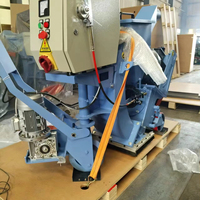 Machine de sablage de caténaires pour grille de couvercle de manhole, avec bande de maille métallique pour machine de sablage