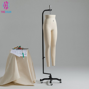 Maniquí de <span class=keywords><strong>Costura</strong></span> para Modista, Medio Cuerpo Inferior, con Ruedas, para Colgar, con Piernas Femeninas - Product Image 1