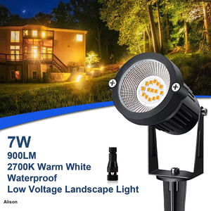 Luz de paisaje de bajo voltaje Aliso para árboles, jardines, patios y caminos, foco LED para exteriores IP65 impermeable 12V 24V - Product Image 4