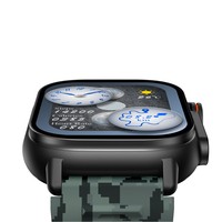 Reloj Inteligente Android V5 con Pantalla IPS Cuadrada, Monitoreo de Frecuencia Cardíaca y Sueño 24/7, +100 Modos Deportivos, Rastreador de Actividad Física, Llamadas, Silicona