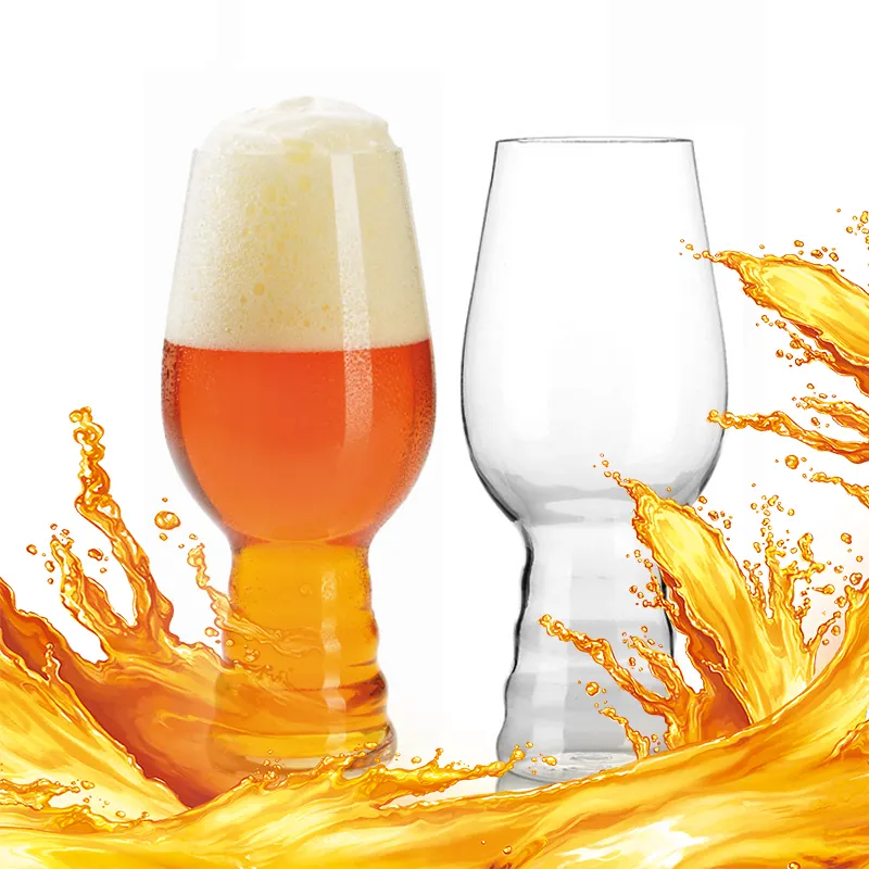 Wholesale Promotional Printed Plastic IPA Beer Glass Cups Plastic Beer Mugs Pint Beer Glasses