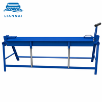 Machine à plier la tôle manuelle robuste Liannai pour ateliers industriels, plieuse en acier durable avec pliage de précision