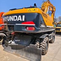 Mesin Bekas Hyundai Korea Asli Jam Operasi Rendah 21 Ton Hyundai 210W-9 Excavator Bekas Kondisi Prima
