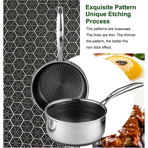 <span class=keywords><strong>3</strong></span> <span class=keywords><strong>Quart</strong></span> Không Dính Sữa Nồi Với Nắp Kim Loại Đồ Dùng An Toàn Ở Mát Xử Lý Thép Không Gỉ Nồi - Product Image 2