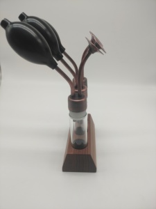 60ml nuovo design <span class=keywords><strong>profumo</strong></span> di rame caffè odore bottiglia 3 pezzi con telaio in legno Set ottone odore bottiglia di incenso - Product Image 2