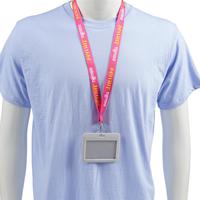 CH Wholesale Sublimation Printing Polyester Lanyards With Logo Custom Certification Keychain OEM ODM ECO Promotion Event Gifts