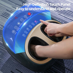 Vente chaude, vente directe d'usine, masseur de pieds électrique moderne de haute qualité, marque OEM, réglable, avec chaleur et airbag, pour usage domestique - Product Image 5