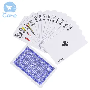 Schlussverkauf frischbegebene Produkte rote und blaue personalisierte Erwachsenen-Kartenspiel für Party kundenspezifischer Druck bunte Poker-Schneidkarten