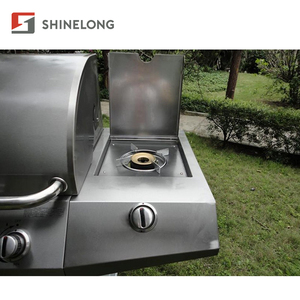 Parrilla de Gas para Exteriores de 4 Quemadores, Barbacoa Automática de Acero Inoxidable para Jardín, Modelo K236-1, en Venta - Product Image 4