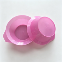 Bol de mélange pour coloration capillaire en plastique jetable, à usage unique, pour salon de coiffure